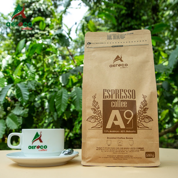 A9 Espresso Roasted Coffee Beans