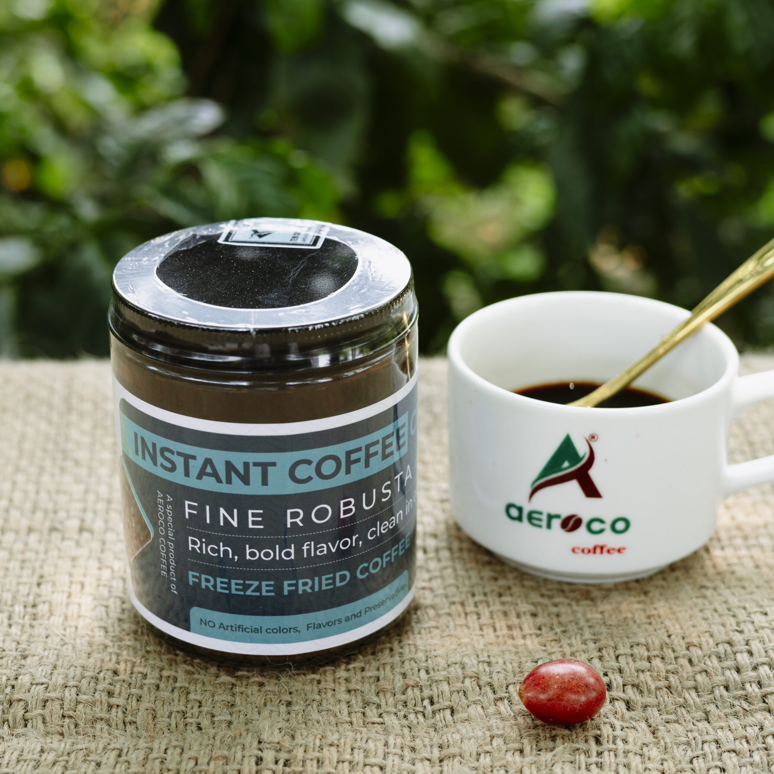 Freeze-Dried Instant Coffee