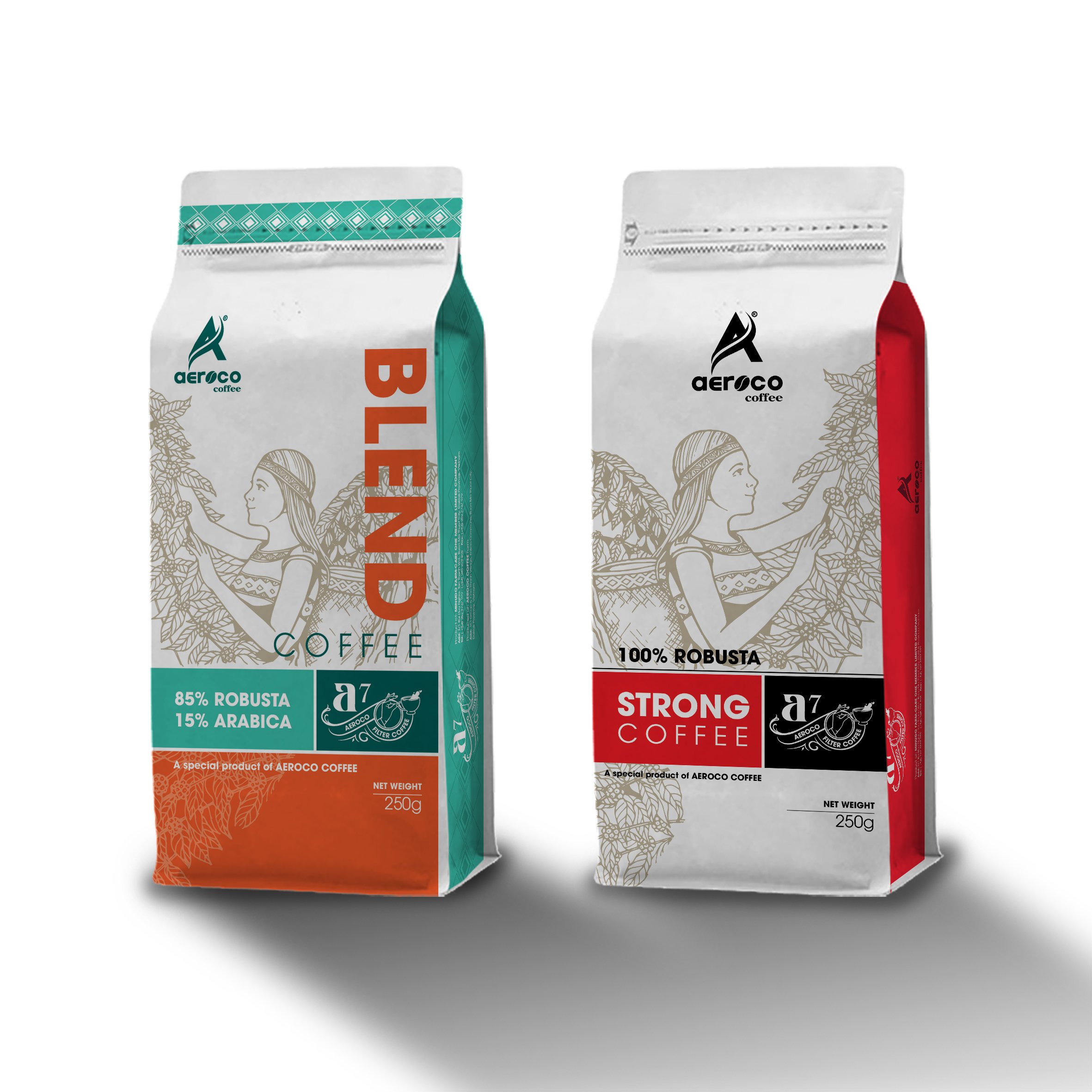 Blend Ground Coffee for Phin Brewing